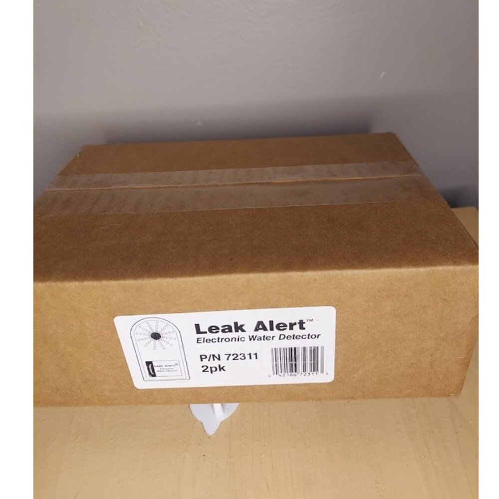 NWT Zircon Leak Alert 2- pack Water Leak Detector & Flood Sensor Alarm - Picture 2 of 3